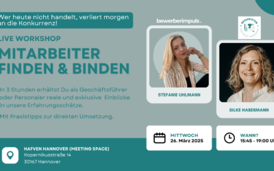 Mitarbeiter in 2025 finden & binden: im Handwerk und als KMU